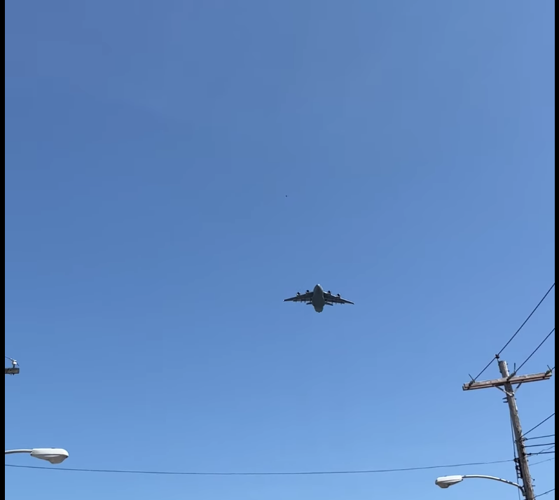 4th of July C-17 Flyover